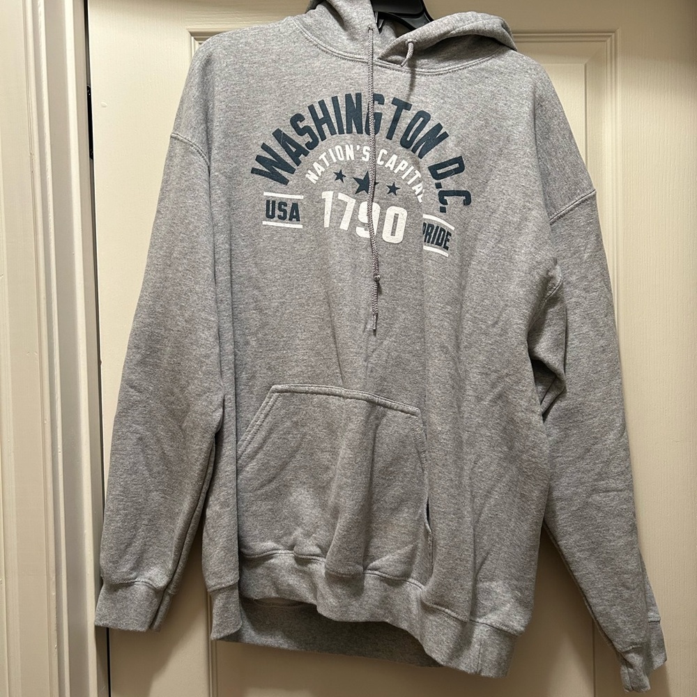 Gray Washington D.C. Hoodie